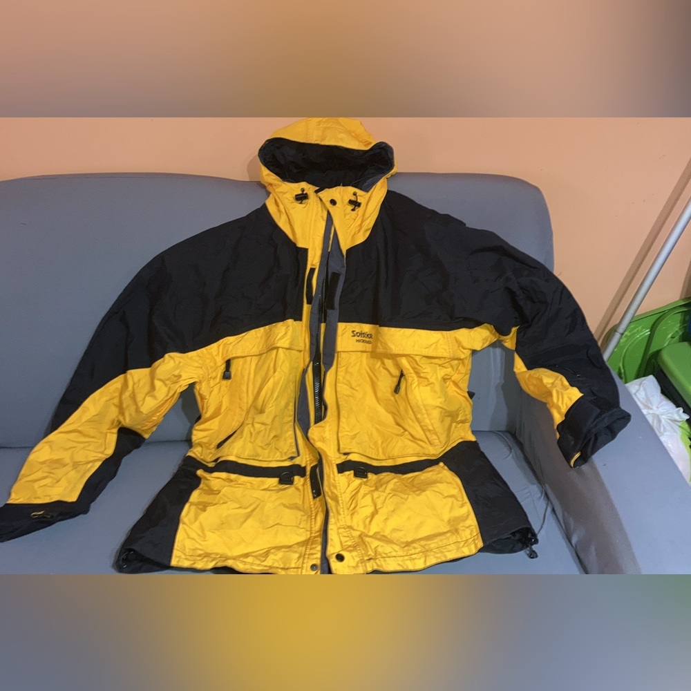 Solstice Microshed XXL Yellow & Black Jacket
